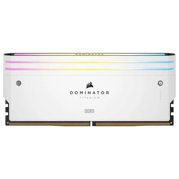 Corsair Dominator Titanium DDR5 32GB (2x16GB) 6000MHz CL30 White Corsair Dominator Titanium DDR5 32GB (2x16GB) 6000MHz CL30 White